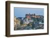 Europe, Great Britain, Scotland, Edinburgh. Edinburgh Castle From Calton Hill at Dusk-Rob Tilley-Framed Photographic Print