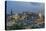 Europe, Great Britain, Scotland, Edinburgh. Looking down on the City From Calton Hill at Dusk-Rob Tilley-Stretched Canvas