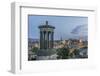 Europe, Great Britain, Scotland, Edinburgh. Looking down on the City From Calton Hill at Dusk-Rob Tilley-Framed Photographic Print