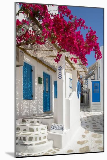 Europe, Greece, Cyklades, Mykonos, Part of the Cyclades Island Group in the Aegean Sea-Christian Heeb-Mounted Photographic Print