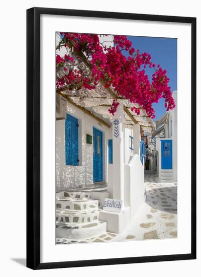 Europe, Greece, Cyklades, Mykonos, Part of the Cyclades Island Group in the Aegean Sea-Christian Heeb-Framed Photographic Print