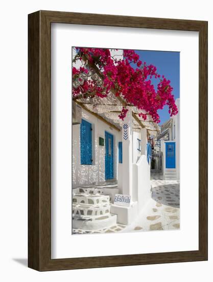 Europe, Greece, Cyklades, Mykonos, Part of the Cyclades Island Group in the Aegean Sea-Christian Heeb-Framed Photographic Print