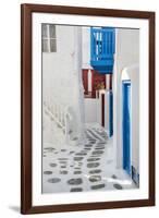 Europe, Greece, Cyklades, Mykonos, Part of the Cyclades Island Group in the Aegean Sea-Christian Heeb-Framed Photographic Print