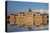 Europe, Hungary, Budapest. Parliament Building on Danube River-Jaynes Gallery-Stretched Canvas
