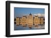 Europe, Hungary, Budapest. Parliament Building on Danube River-Jaynes Gallery-Framed Photographic Print