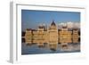 Europe, Hungary, Budapest. Parliament Building on Danube River-Jaynes Gallery-Framed Photographic Print