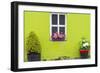 Europe, Ireland, Eyeries. Exterior of weathered house.-Jaynes Gallery-Framed Photographic Print
