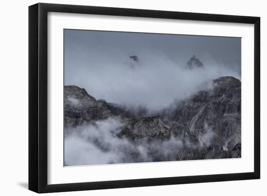 Europe, Italy, Alps, Dolomites, Mountains, Belluno, Sexten Dolomites, Cadini di Misurina-Mikolaj Gospodarek-Framed Photographic Print