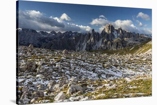 Europe, Italy, Alps, Dolomites, Mountains, Belluno, Sexten Dolomites-Mikolaj Gospodarek-Stretched Canvas