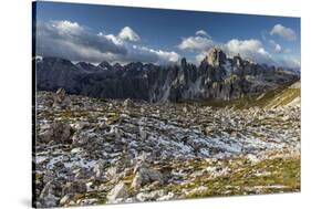 Europe, Italy, Alps, Dolomites, Mountains, Belluno, Sexten Dolomites-Mikolaj Gospodarek-Stretched Canvas