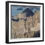 Europe, Italy, Alps, Dolomites, Mountains, Croda da Lago, Formin, View from Rifugio Nuvolau-Mikolaj Gospodarek-Framed Photographic Print