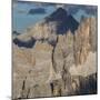 Europe, Italy, Alps, Dolomites, Mountains, Croda da Lago, Formin, View from Rifugio Nuvolau-Mikolaj Gospodarek-Mounted Photographic Print