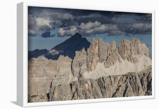 Europe, Italy, Alps, Dolomites, Mountains, Croda da Lago, Formin, View from Rifugio Nuvolau-Mikolaj Gospodarek-Framed Photographic Print