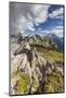 Europe, Italy, Alps, Dolomites, Mountains, Passo Giau, View from Rifugio Nuvolau-Mikolaj Gospodarek-Mounted Photographic Print