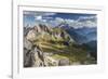 Europe, Italy, Alps, Dolomites, Mountains, Passo Giau, View from Rifugio Nuvolau-Mikolaj Gospodarek-Framed Photographic Print