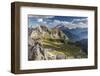 Europe, Italy, Alps, Dolomites, Mountains, Passo Giau, View from Rifugio Nuvolau-Mikolaj Gospodarek-Framed Photographic Print