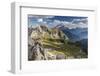 Europe, Italy, Alps, Dolomites, Mountains, Passo Giau, View from Rifugio Nuvolau-Mikolaj Gospodarek-Framed Photographic Print