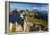 Europe, Italy, Alps, Dolomites, Mountains, Passo Giau, View from Rifugio Nuvolau-Mikolaj Gospodarek-Framed Photographic Print