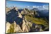 Europe, Italy, Alps, Dolomites, Mountains, Passo Giau, View from Rifugio Nuvolau-Mikolaj Gospodarek-Mounted Photographic Print