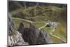 Europe, Italy, Alps, Dolomites, Mountains, Passo Giau, View from Rifugio Nuvolau-Mikolaj Gospodarek-Mounted Photographic Print