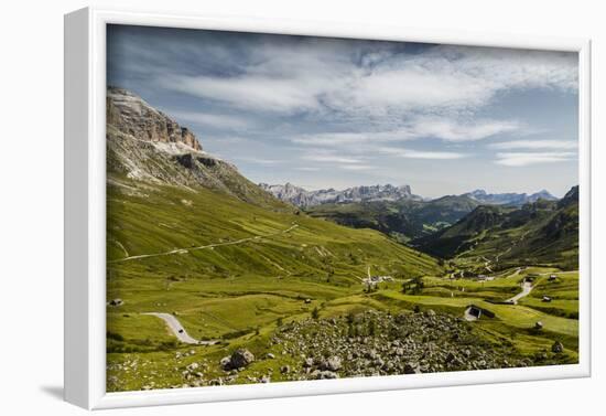 Europe, Italy, Alps, Dolomites, Mountains, Pordoi Pass-Mikolaj Gospodarek-Framed Photographic Print