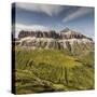 Europe, Italy, Alps, Dolomites, Mountains, Sella - Passo Pordoi-Mikolaj Gospodarek-Stretched Canvas