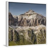 Europe, Italy, Alps, Dolomites, Mountains, Sella - Piz Boe-Mikolaj Gospodarek-Framed Photographic Print