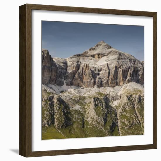 Europe, Italy, Alps, Dolomites, Mountains, Sella - Piz Boe-Mikolaj Gospodarek-Framed Photographic Print