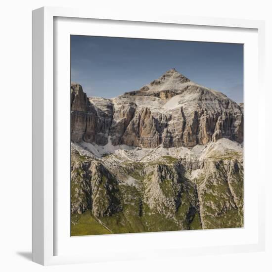 Europe, Italy, Alps, Dolomites, Mountains, Sella - Piz Boe-Mikolaj Gospodarek-Framed Photographic Print