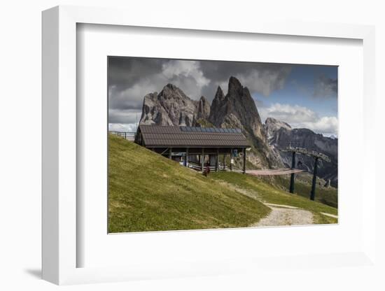 Europe, Italy, Alps, Dolomites, Mountains, South Tyrol, Val Gardena, Geislergruppe, Seceda-Mikolaj Gospodarek-Framed Photographic Print
