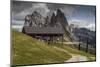 Europe, Italy, Alps, Dolomites, Mountains, South Tyrol, Val Gardena, Geislergruppe, Seceda-Mikolaj Gospodarek-Mounted Photographic Print