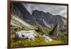 Europe, Italy, Alps, Dolomites, Mountains, South Tyrol, Val Gardena, Malga Pieralongia Alm-Mikolaj Gospodarek-Framed Photographic Print