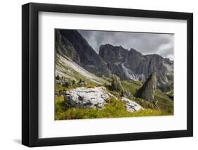 Europe, Italy, Alps, Dolomites, Mountains, South Tyrol, Val Gardena, Malga Pieralongia Alm-Mikolaj Gospodarek-Framed Photographic Print