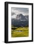 Europe, Italy, Alps, Dolomites, Mountains, South Tyrol, Val Gardena, Sassolungo, View from Seceda-Mikolaj Gospodarek-Framed Photographic Print