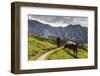 Europe, Italy, Alps, Dolomites, Mountains, South Tyrol, Val Gardena, View from Seceda-Mikolaj Gospodarek-Framed Photographic Print