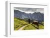 Europe, Italy, Alps, Dolomites, Mountains, South Tyrol, Val Gardena, View from Seceda-Mikolaj Gospodarek-Framed Photographic Print