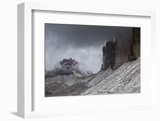 Europe, Italy, Alps, Dolomites, Mountains, Tre Cime di Lavaredo-Mikolaj Gospodarek-Framed Photographic Print