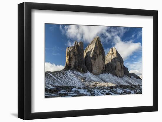 Europe, Italy, Alps, Dolomites, Mountains, Tre Cime di Lavaredo-Mikolaj Gospodarek-Framed Photographic Print