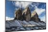 Europe, Italy, Alps, Dolomites, Mountains, Tre Cime di Lavaredo-Mikolaj Gospodarek-Mounted Photographic Print