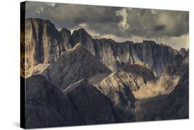 Europe, Italy, Alps, Dolomites, Mountains,  Trentino / Veneto, Marmolada, Col Margherita Park-Mikolaj Gospodarek-Stretched Canvas