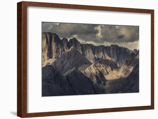 Europe, Italy, Alps, Dolomites, Mountains,  Trentino / Veneto, Marmolada, Col Margherita Park-Mikolaj Gospodarek-Framed Photographic Print