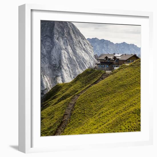 Europe, Italy, Alps, Dolomites, Mountains, Trento, Rifugio Viel dal Pan-Mikolaj Gospodarek-Framed Photographic Print