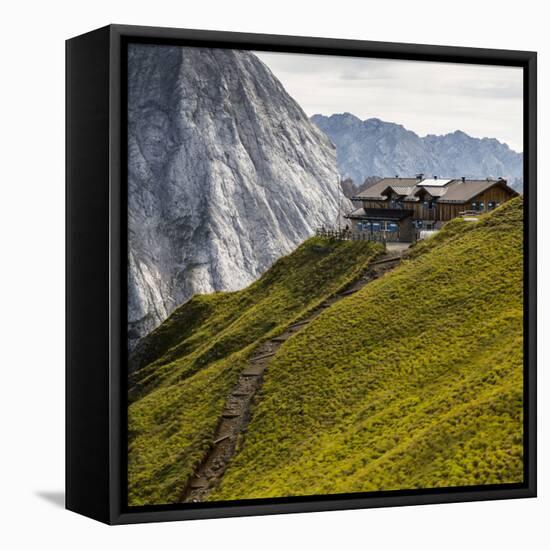 Europe, Italy, Alps, Dolomites, Mountains, Trento, Rifugio Viel dal Pan-Mikolaj Gospodarek-Framed Stretched Canvas