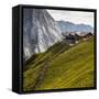 Europe, Italy, Alps, Dolomites, Mountains, Trento, Rifugio Viel dal Pan-Mikolaj Gospodarek-Framed Stretched Canvas