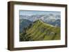 Europe, Italy, Alps, Dolomites, Mountains, Trento, View from Rifugio Sass Becè-Mikolaj Gospodarek-Framed Photographic Print