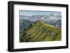 Europe, Italy, Alps, Dolomites, Mountains, Trento, View from Rifugio Sass Becè-Mikolaj Gospodarek-Framed Photographic Print