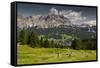 Europe, Italy, Alps, Dolomites, Mountains, Veneto, Belluno, Cortina d'Ampezzo, Pocol-Mikolaj Gospodarek-Framed Stretched Canvas