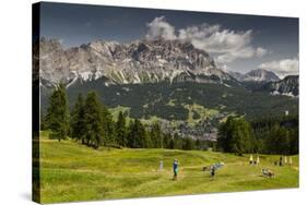 Europe, Italy, Alps, Dolomites, Mountains, Veneto, Belluno, Cortina d'Ampezzo, Pocol-Mikolaj Gospodarek-Stretched Canvas