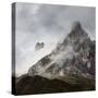 Europe, Italy, Alps, Dolomites, Mountains, Veneto, Belluno, Giau Pass - La Gusela-Mikolaj Gospodarek-Stretched Canvas