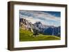 Europe, Italy, Alps, Dolomites, Mountains, Veneto, Belluno, Giau Pass-Mikolaj Gospodarek-Framed Photographic Print